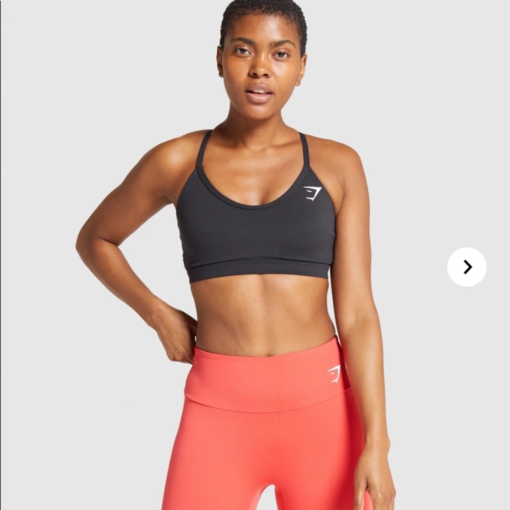 Gymshark V Neck Training Sports Bra.